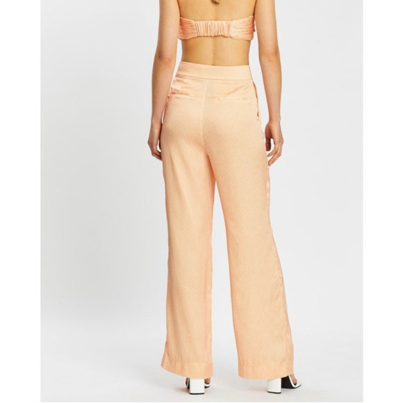 Significant Other Caspian Luster Wide Leg Pant Size 6 - Picture 4 of 12